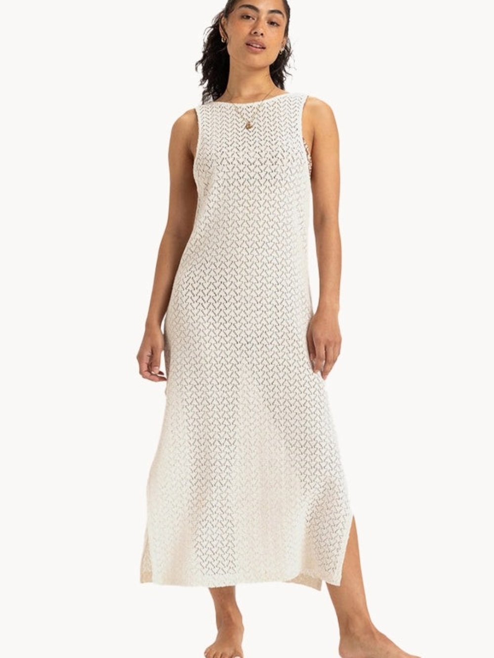 Roxy Playa Mood Crochet Dress